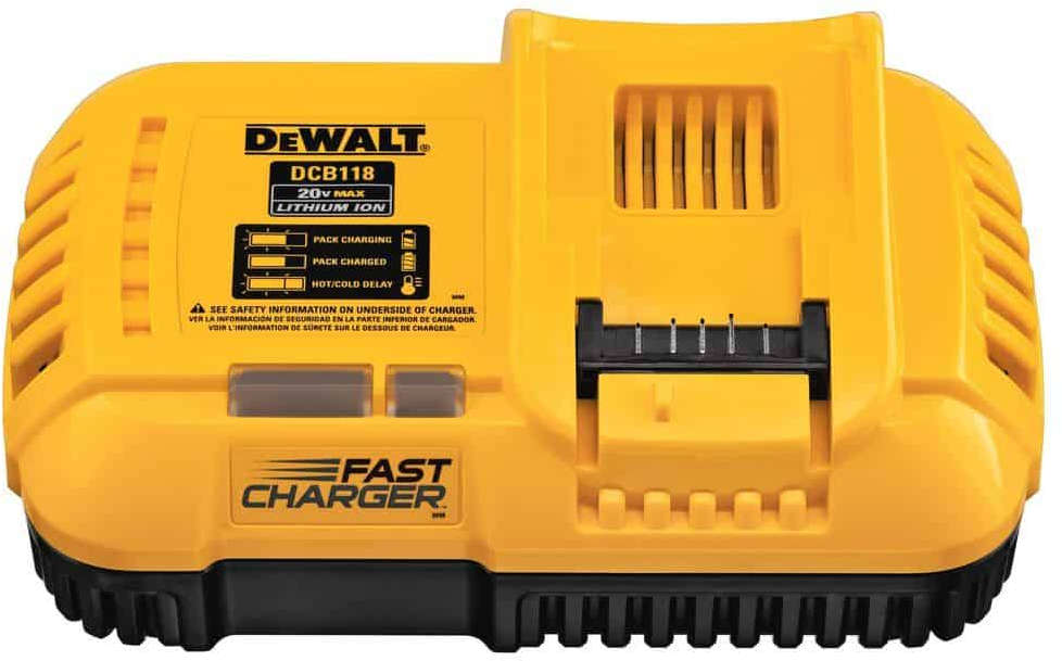 Dewalt 8 Amp Fast Charger for 18V XR, 20V MAX, and 54V/60V MAX FLEXVOLT Lithium-ion Batteries DCB118-GB