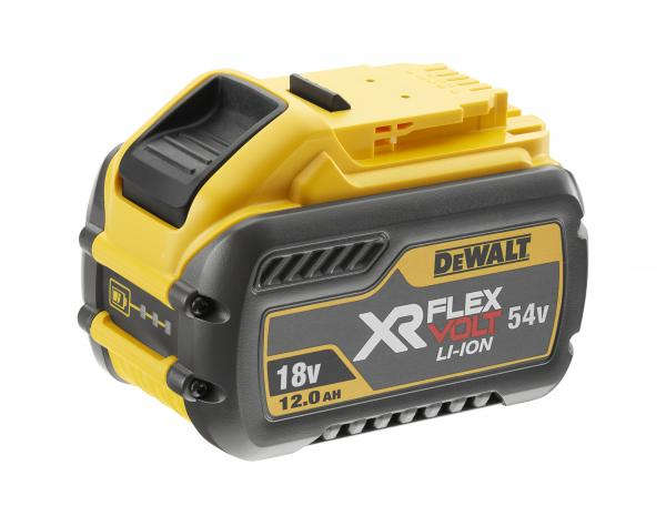 ديوالت بطارية ليثيوم أيون XR FLEXVOLT قابلة للتحويل 18/54 فولت بسعة 12.0 أمبير/ساعة DCB548-XJ