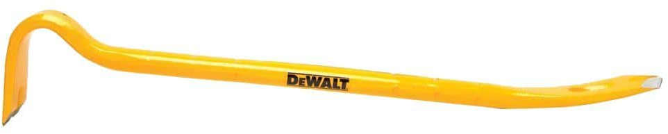 Dewalt 42-inch (1070 mm) 3-nail puller wrecking bar with pointed beveled ends and 90-degree prying end DWHT55132-1