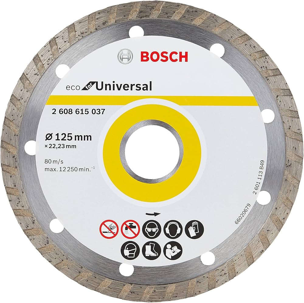 BOSCH Eco Universal Turbo Diamond Cutting Disc 125mm 2.608.615.037