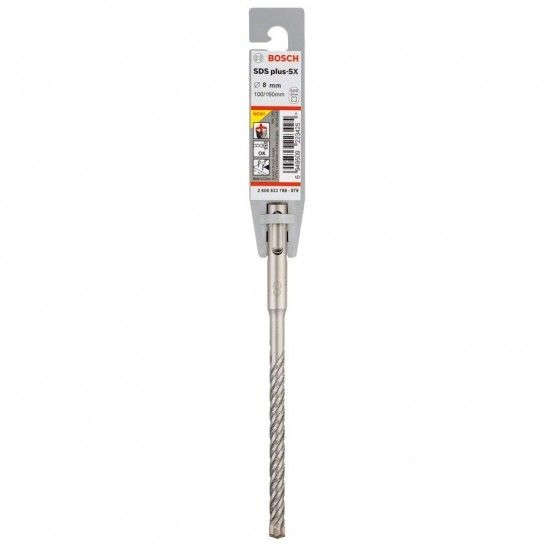 BOSCH SDS-Plus-5X hammer drill bit 8mm x 160mm 2.608.833.789