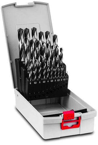BOSCH HSS PointTeQ Metal Drill Bit Set 25 Pieces, 1-13mm 2.608.577.352