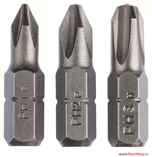 BOSCH bit set with various screwdriver bits 2.609.255.964