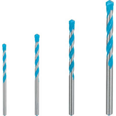 BOSCH Expert CYL-9 Multi-Construction Drill Bit Set, 4-Piece (4mm, 5mm, 6mm, 8mm) 2.608.900.649