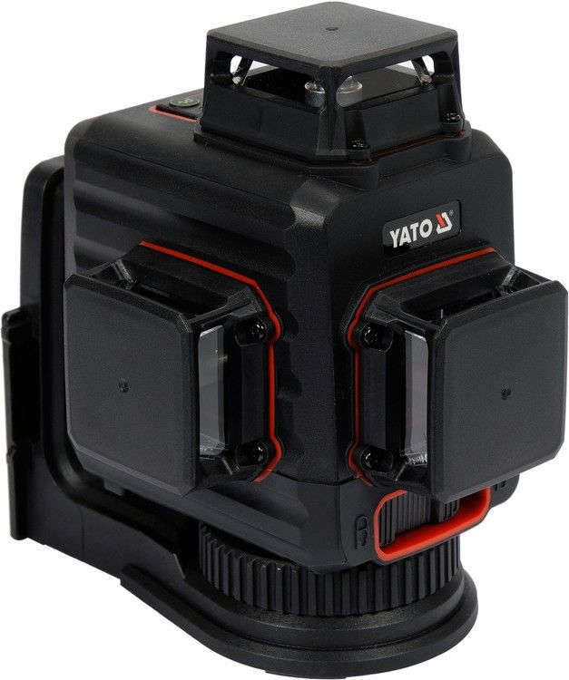 YATO 3D 12 Lines Cross Line Laser Level with 3 x 360° Self-Leveling Green Beam and Bluetooth YT-30436