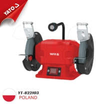 YATO Bench grinder with 250W power and 150x12.7mm grinding wheel YT-822103