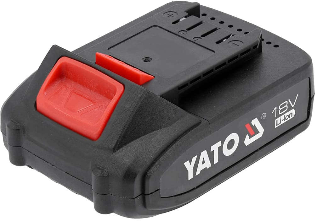 YATO 18V 2.0Ah Lithium-ion Battery for Cordless Power Tools with Power Indicator YT-828461
