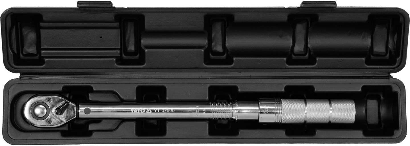 YATO 3/8" Drive Torque Wrench 10-60 Nm Range YT-07500