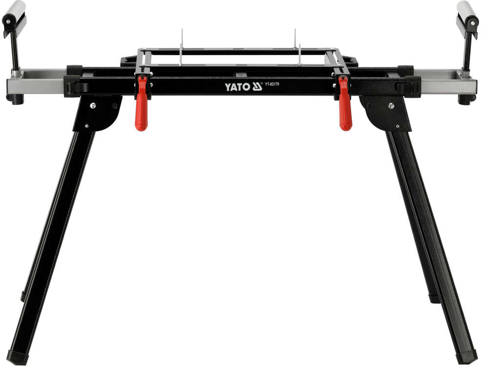 YATO Universal Stand for Miter Saws & Thicknessers with Adjustable Handles and Solid Steel Construction YT-82179