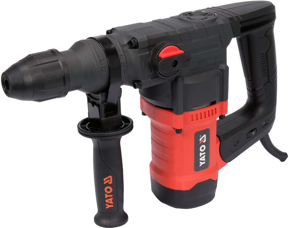 YATO Rotary hammer 1100W with 3 functions and SDS+ system, impact energy 4.5J, max drilling diameter 28mm in concrete, 13mm in steel, 35mm in wood YT-82118