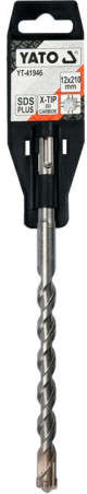 YATO SDS Plus rotary hammer drill bit 12mm diameter x 210mm length premium quality YT-41946
