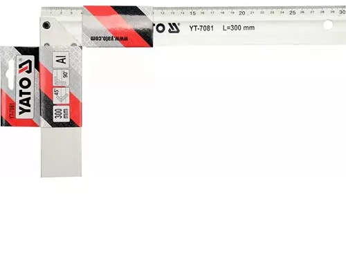 YATO ALUMINIUM TRY SQUARE 300MM YT-7081