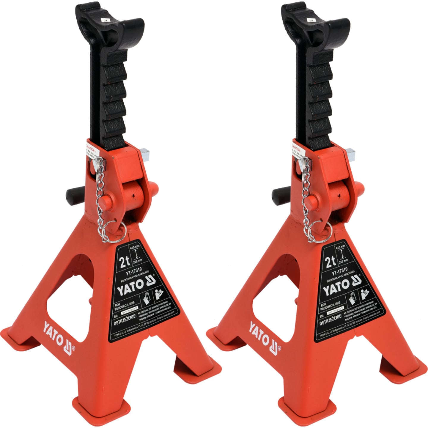 YATO JACK STANDS 2T 2PCS YT-17310