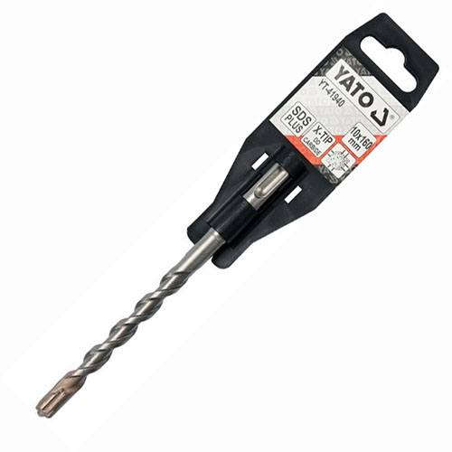YATO SDS Plus rotary hammer drill bit 10mm diameter 160mm length YT-41940