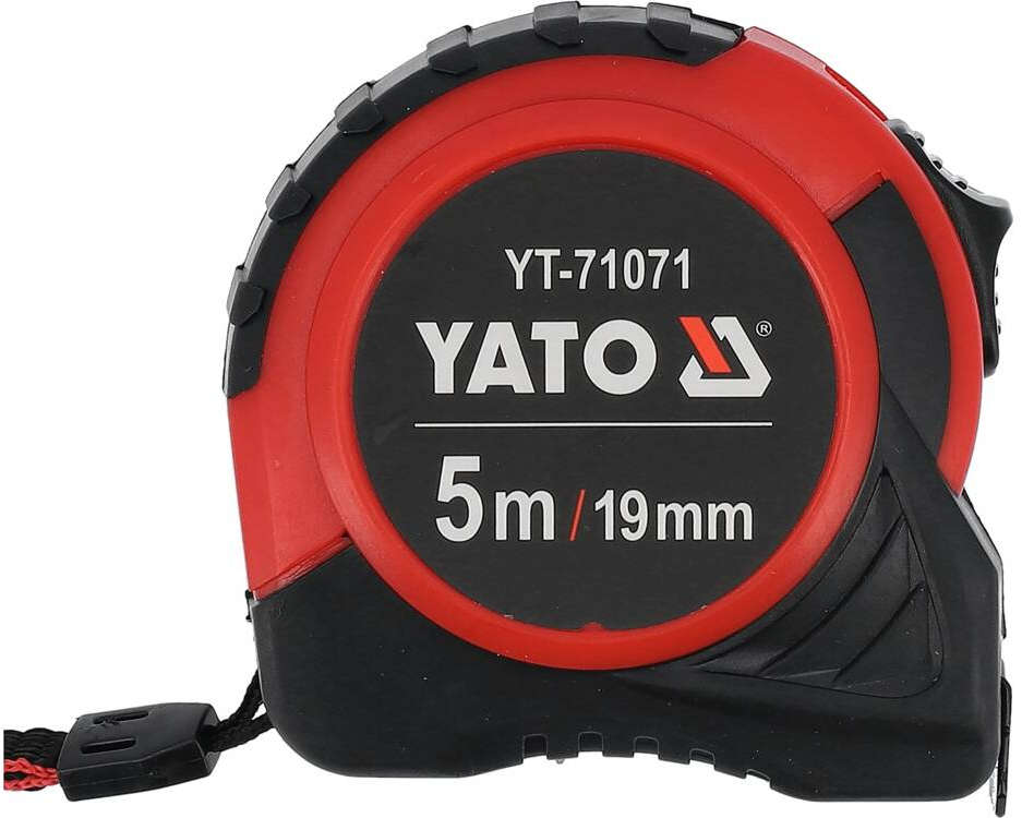 YATO Measuring tape 5 meters length x 19 millimeters width YT-71071