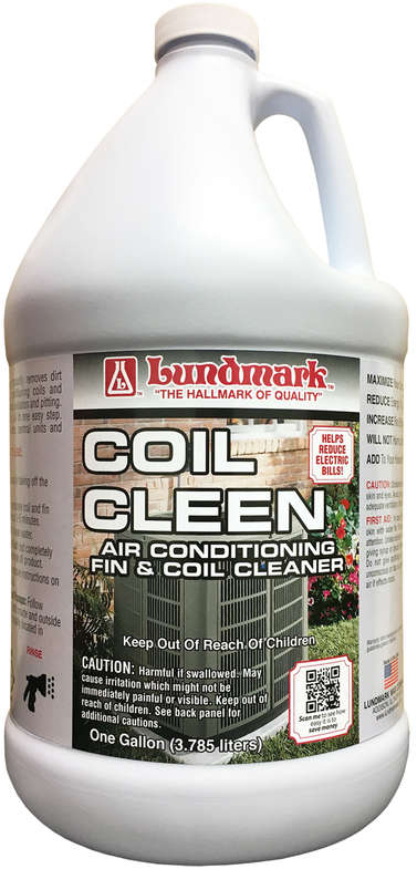 LundMark Coil Cleen 1 Gallon Air Conditioner Fin Cleaner 1010602