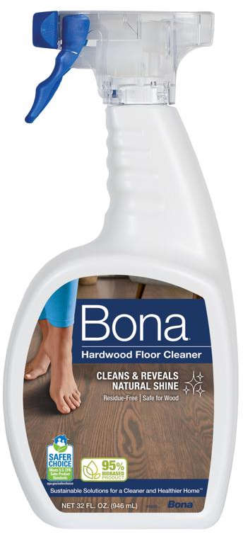 Bona Hardwood Floor Cleaner 32 oz. Cleans & Reveals Natural Shine 1028557