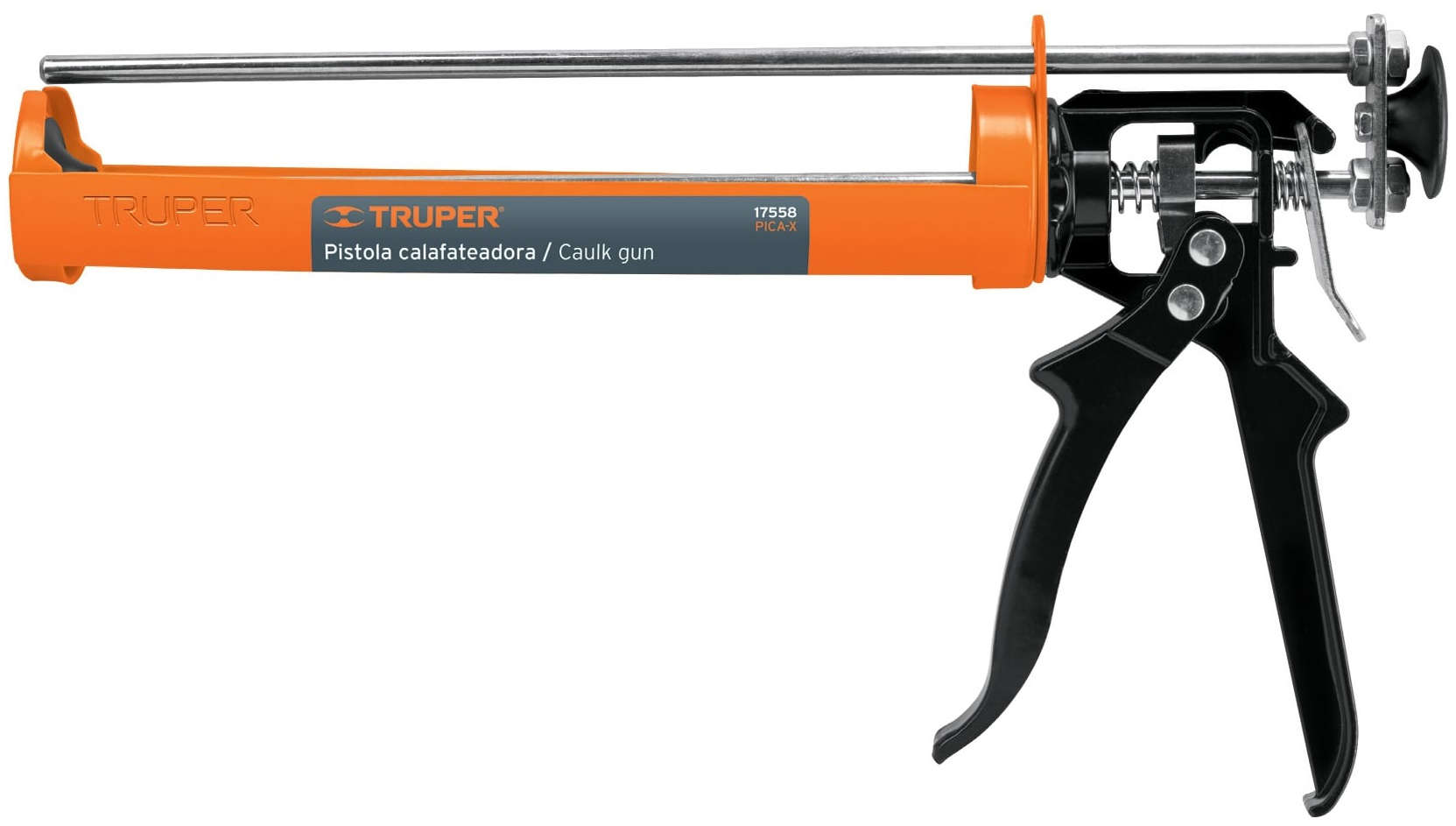 TRUPER Caulk Gun Steel Body Aluminum Handle 10300103
