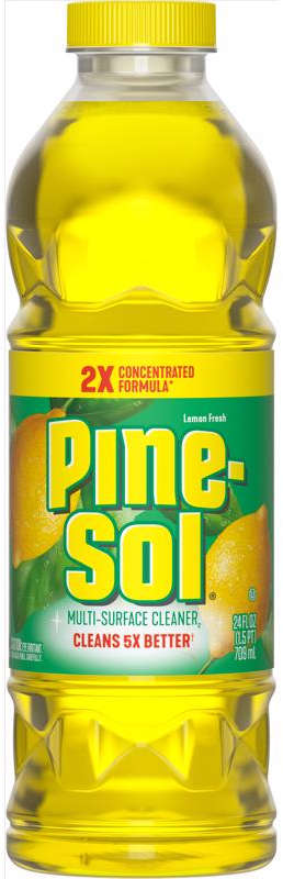 Ace Pine-Sol Multi-Surf Cleaner Concentrated 24 oz. Lemon Scent 1034455