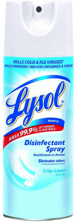 Lysol Disinfectant Spray 12.5 oz. Crisp Linen Scent 1038520