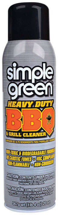 Simple Green BBQ & Grill Cleaner 20 oz Foam No Scent 1064674