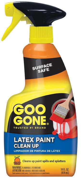 Goo Gone Latex Paint Clean Up 14 oz. Indoor/Outdoor 1226802