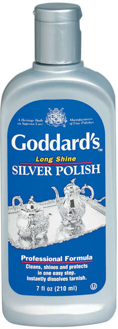 Goddard's Long Shine Silver Polish 7 oz. Cleans Shines & Protects 1309996
