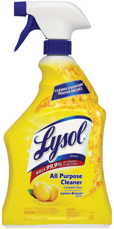 Lysol All Purpose Cleaner Liquid 32 oz. Lemon Scent 1437128