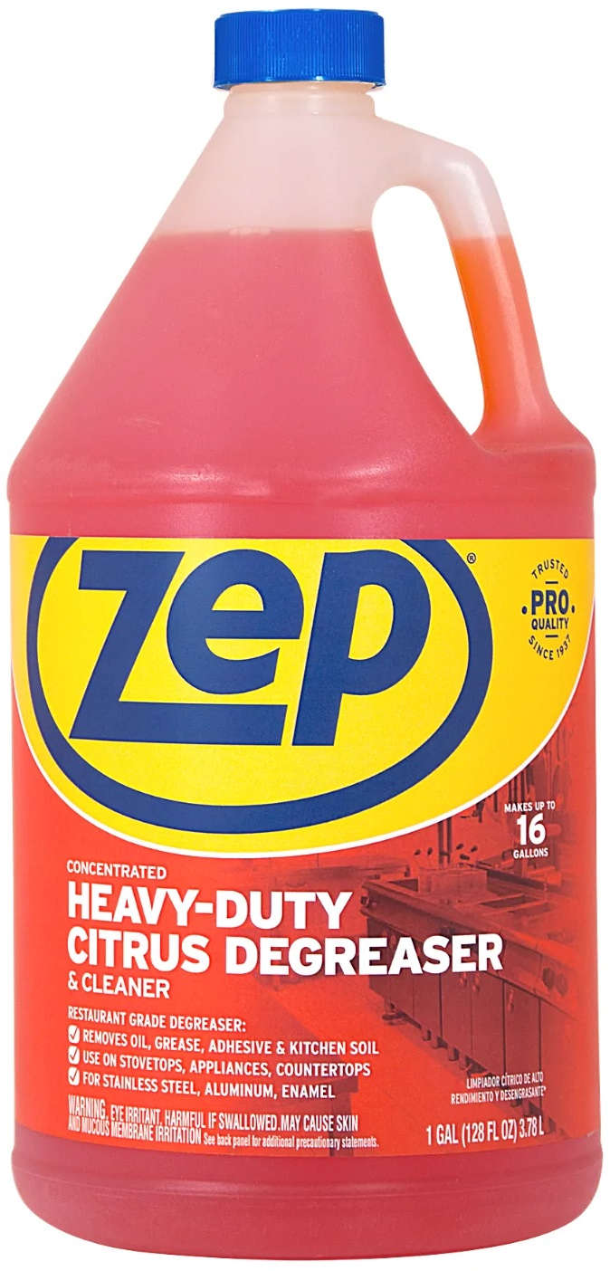 Zep Cleaner & Degreaser 1 Gallon Heavy-Duty Citrus Scent 1461227