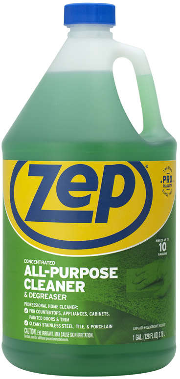Zep Commercial All Purpose Cleaner and Degreaser Liquid 1 Gallon Fresh Scent Concentrated 1461565