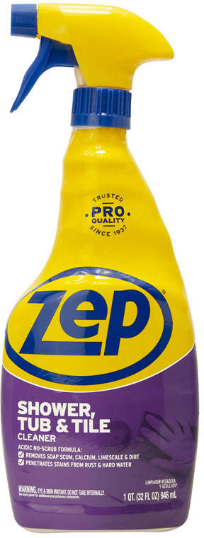 Zep Tub & Tile Cleaner 32 oz No Scent 1461664