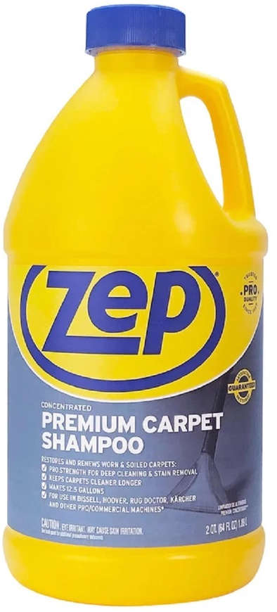 Zep Commercial Carpet Shampoo 64 oz Pleasant Scent 1462324