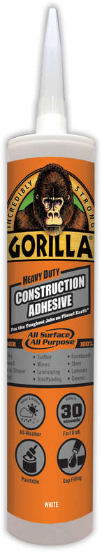 Gorilla Heavy Duty Construction Adhesive 9 oz. 1590801