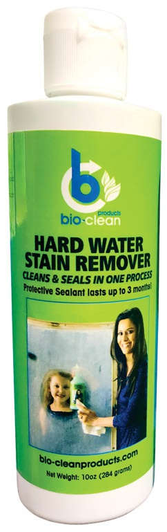 Bio-Clean Hard Water Stain Remover 10 oz. Cleans & Seals Lasts Up To 3 Months 1595529