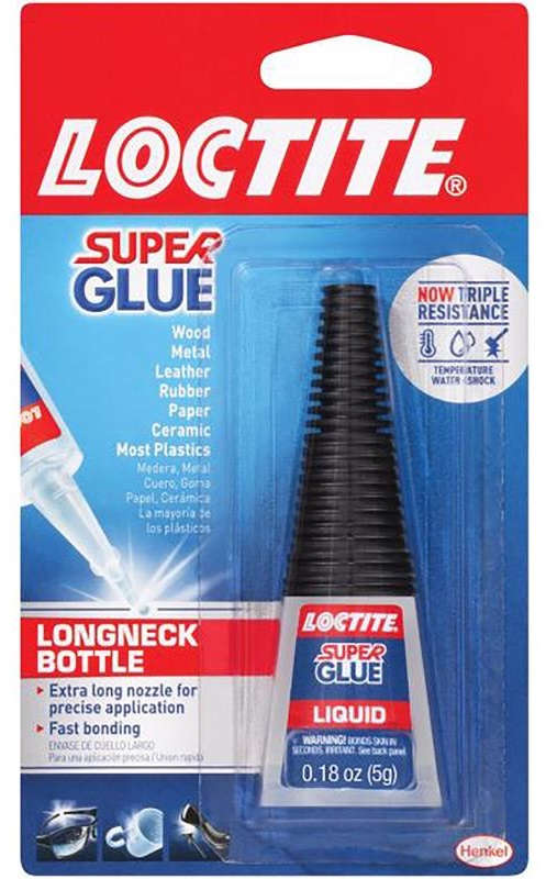Loctite Longneck Bottle Super Glue 5 Grams Fast Bonding 19332