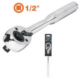 TRUPER 9 inch Teardrop Head Ratchet 1/2 inch Drive 20300060