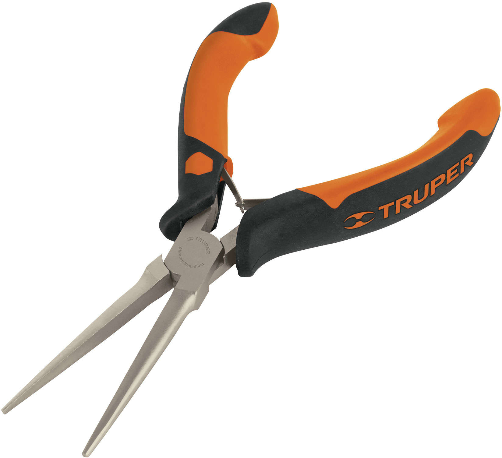 TRUPER  Miniature Needle Nose Plier 5-7/8 inch (15 cm) Comfort Grip 20300243