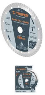 TRUPER 7 inch Turbo Rim Diamond Blade 20300387