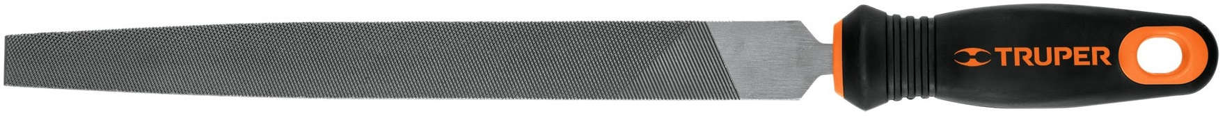 TRUPER 10 inch Bastard Cut Flat File with Handle 20300492
