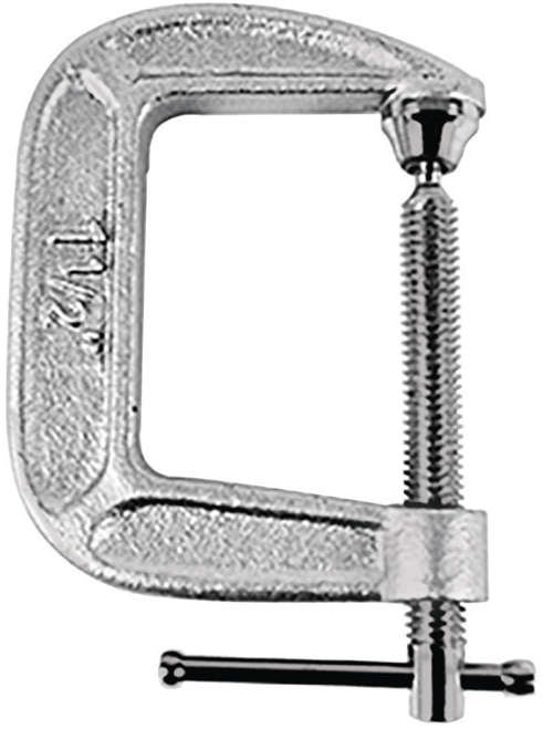 Bessey C-Clamp 750 Lb. 1.5 inch x 1.5 inch Steel D Adjustable 20518