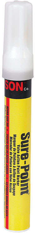 C.H. Hanson Paint Marker Sure Point 1/2 In. X 6 In. Medium White 2109692