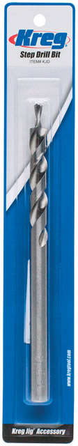 Kreg High Speed Steel Hex 3/8 in. Dia. Step Drill Bit 1 pc. 2214708