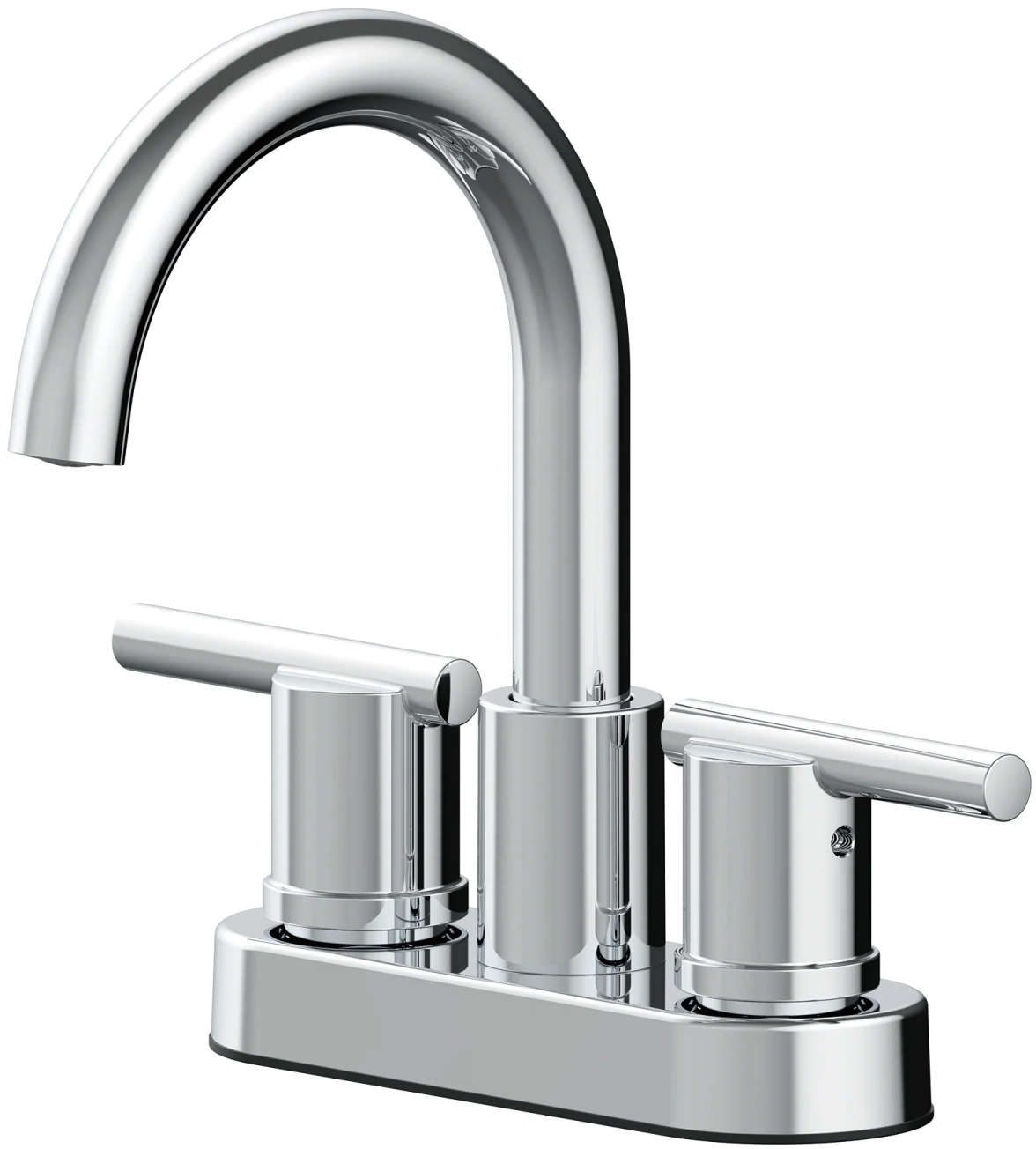 Oak Brook Lavatory Faucet 4 inch Double Lever 1.2 GPM Chrome 4019022
