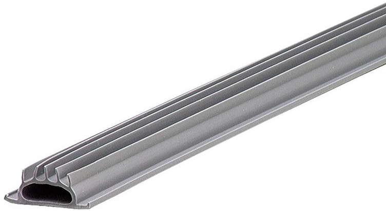Ace Threshold Insert For Low Threshold 1/2 inch x 36 inch Vinyl Gray 5027701