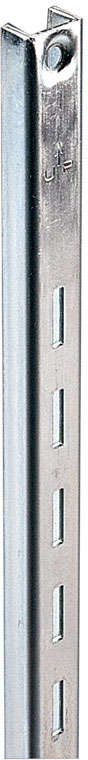 Knape & Vogt Shelf Standard 48 inch Steel Anochrome Finish 50812