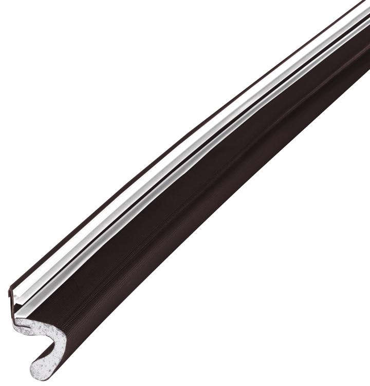 Ace Door Weatherstrip 1/2 inch x 81 inch Foam/Vinyl Brown 5236633