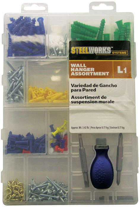 Steelworks 3.42 Lb. Zinc Hanger Picture Hanger 1 Pk 5406814