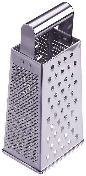 Progressive 4 Sided Grater Stainless Steel Silver 6069249