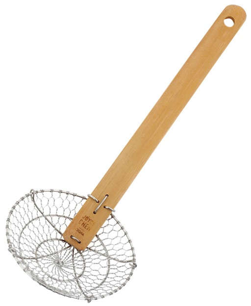 Joyce Chen Strainer 5 inch Dia Natural Bamboo Handle 6130785