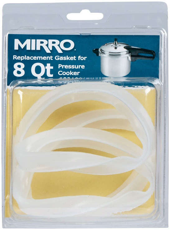 Mirro r Replacement Gasket For 8 Quarts Pressure Cooker White 6167001